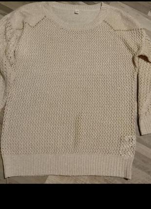Zolla ошатний светр джемпер із люрексом л-хл.3 фото