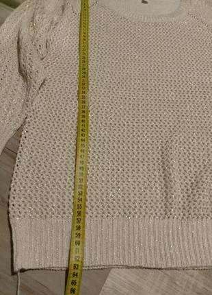 Zolla ошатний светр джемпер із люрексом л-хл.6 фото
