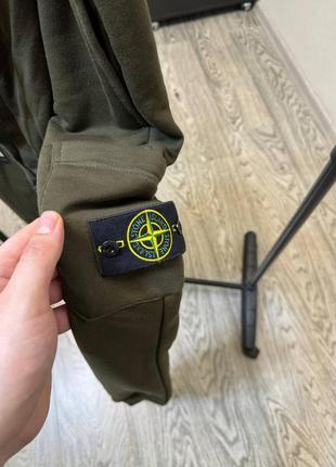 Штани stone island  штаны стон айленд ісланд штани зіпка зипка зип худи зіп худі кофта5 фото