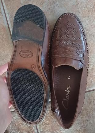 Трендовые кожаные лоферы от clarks!!3 фото