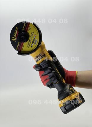 Акумуляторна болгарка dewalt dcg413 (48v, ø125 мм). ушм деволь...