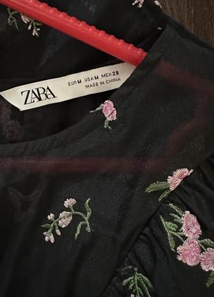 Блуза вишита zara7 фото