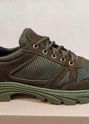 Тактичні чоловічі літні кросівки-сітка олива великого розміру,військові хакі...