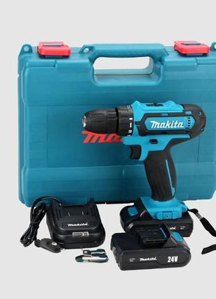 Шуруповерт makita 24v 5a/h li-ion шурупокрут бездротовий акаму...