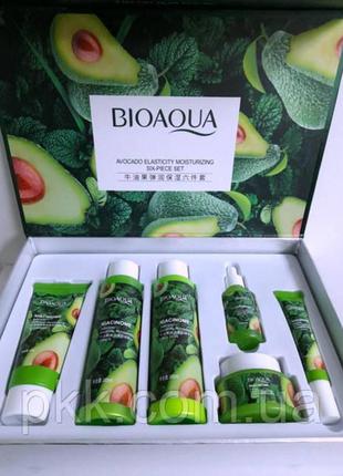 Подарунковий набір косметики для жінок niacinome avocado bioaqua (2000002539346)5 фото