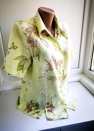 Красивая блуза из льна8 фото