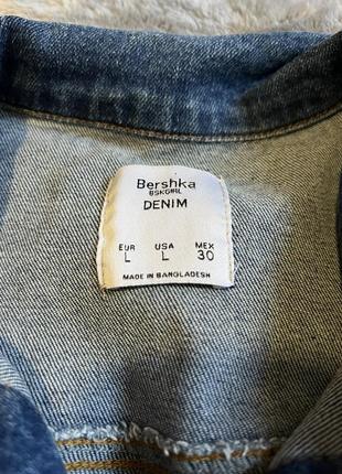 Джинсовка bershka denim3 фото