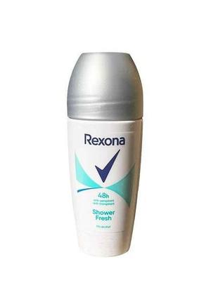 Дезодорант (ролик) жіночий 50 мл свіжість душу тм rexona1 фото