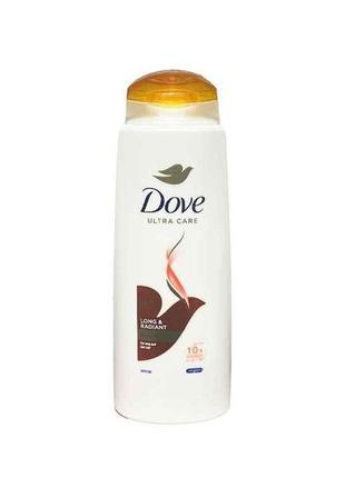 Шампунь 400мл довжина та сяйво тм dove