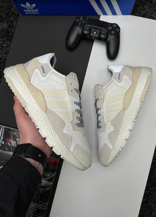 Мужские кроссовки adidas nite jogger white6 фото