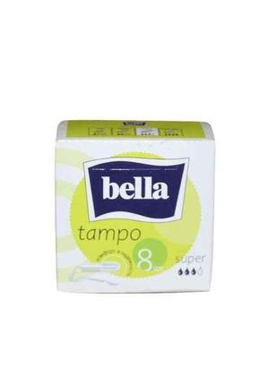 Тампони premium comfort super 8шт тм bella