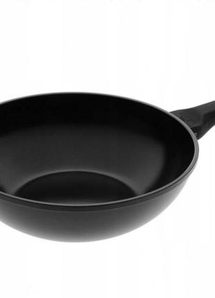 Сковорода вок ⌀ 30 см gerlach черный (2000002793144)1 фото