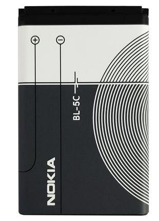 Батарея на nokia bl-5c (1020 mah) (акумулятор нокіа бл-5с)