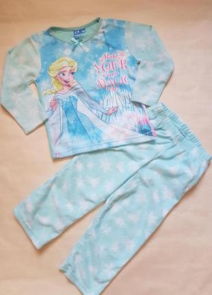 Флисовая пижама disney 104-110р