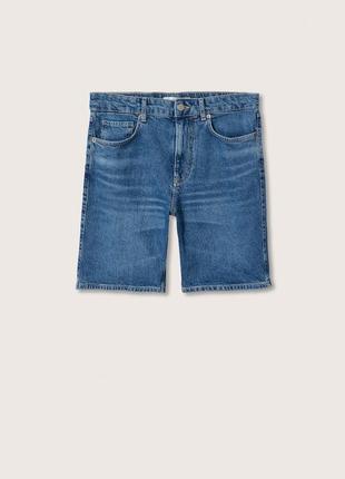 Новые мужские джинсовые шорты mango. размер 44/504 фото