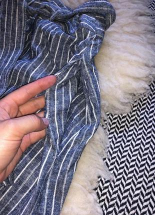 Спідниця юбка довга міді суміш льон льняна натуральна з поясом юбка смесь лён льняная накладная длинная миди2 фото
