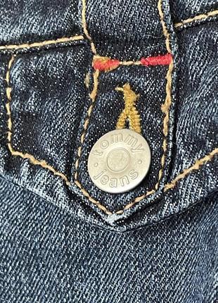 Tommy hilfiger jeans джинсовая юбка мини со складками винтаж y2k5 фото