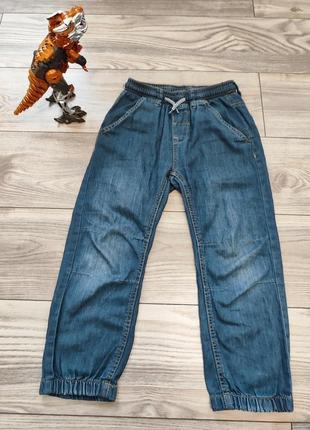 Стильные джинсы джоггеры для мальчика2 фото
