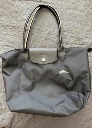 Сумка шоппер нейлон longchamp