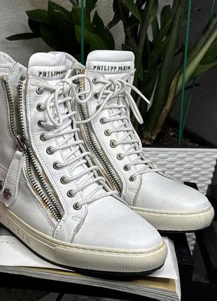 Кеды из натуральной кожи номерные philipp plein🥰7 фото