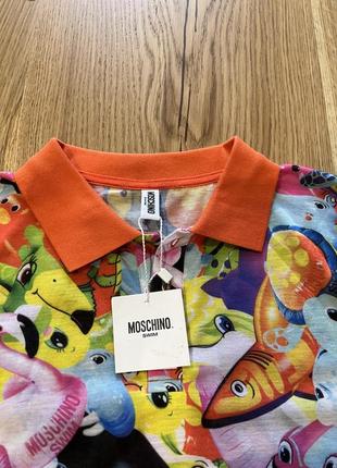 Мужское поло moschino s размер4 фото