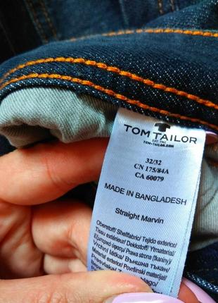Брендовые мужские джинсы с высокой талией tom tailor, 34 размер.4 фото