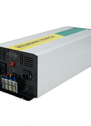 Інвертор напруги ritar rscu-4000, 12v/220v, 4000w з правільною...