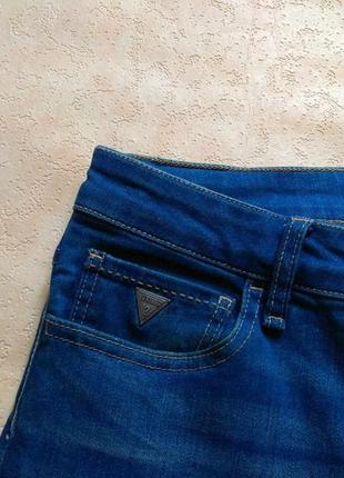 Брендовые мужские джинсы скинни на высокий рост guess, 34 размер.2 фото