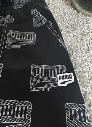 Юбка, юбка монограммная, джинсовая puma оригинал9 фото