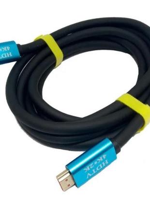 Кабель merlion hdmi-hdmi 4kx2k ultra hd, 20.0m, v2,0, круглий ...