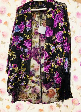 Женская накидка - кимоно новое , фирма asos1 фото