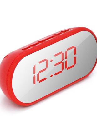 Електронний годинник vst-712y дзеркальний дисплей, будильник, ...