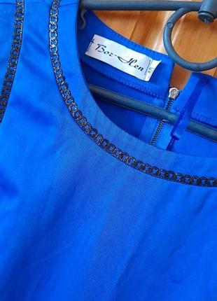 Платье атласное 3