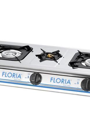 Газова плита floria zln8472, 3 комфорки