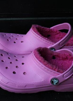 Crocs з хутром1 фото