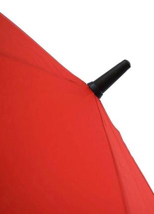 Зонт трость женский bergamo count, красный2 фото