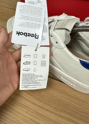 Кеди кросівки жіночі reebok club оригінал нові в коробці7 фото