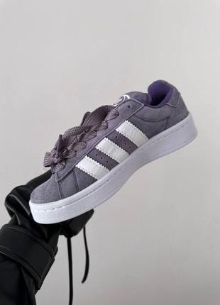 Женские кроссовки adidas campus «&nbsp;shadow violet&nbsp;» premium3 фото