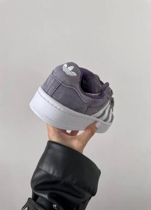 Женские кроссовки adidas campus «&nbsp;shadow violet&nbsp;» premium5 фото