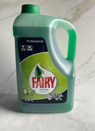 Засіб для миття посуду fairy apple 5 л