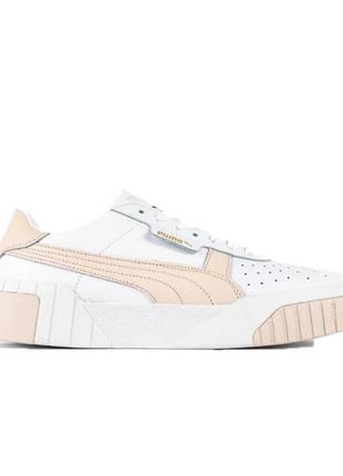 Puma cali white/pink