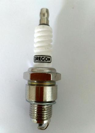 Свеча зажигания 2т oregon spark plug e6tc м14*1.25 12.7мм (для 2т скутеров 50-125куб)3 фото