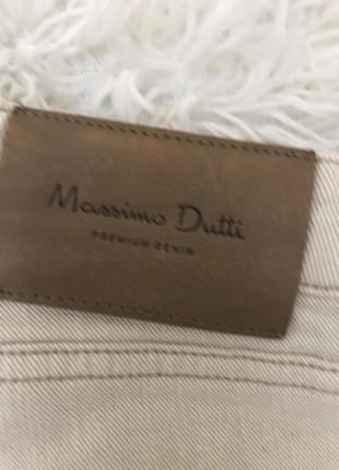 Джинсы стрейчевые на высокой посадке massimo dutti3 фото