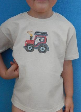 Футболка дитяча з вишивкою на хлопчика