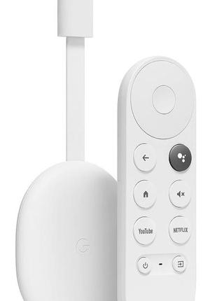 Медіаплеєр chromecast з google tv (hd) snow