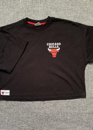 Вкорочена футболка chicago bulls1 фото