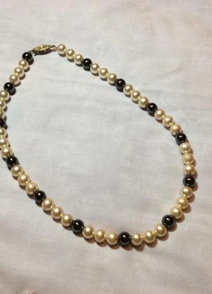 Ожерелье бусы колье жемчуг
