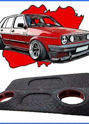 Задняя акустическая полка volkswagen golf 2 фольксваген гольф 2 карпет перешит серый ниткой