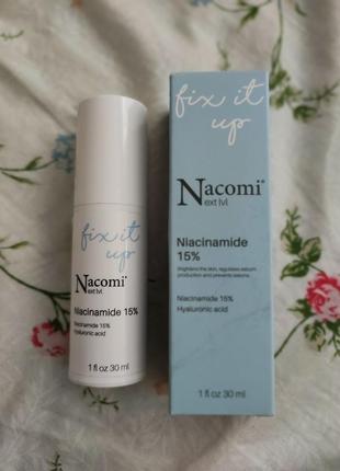 Сыворотка для лица с 15% концентрацией ниацинамида
nacomi next level niacinamide1 фото