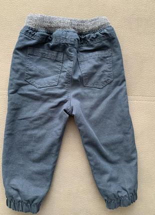 Тёплые брюки waikiki 12-18 месяцев2 фото